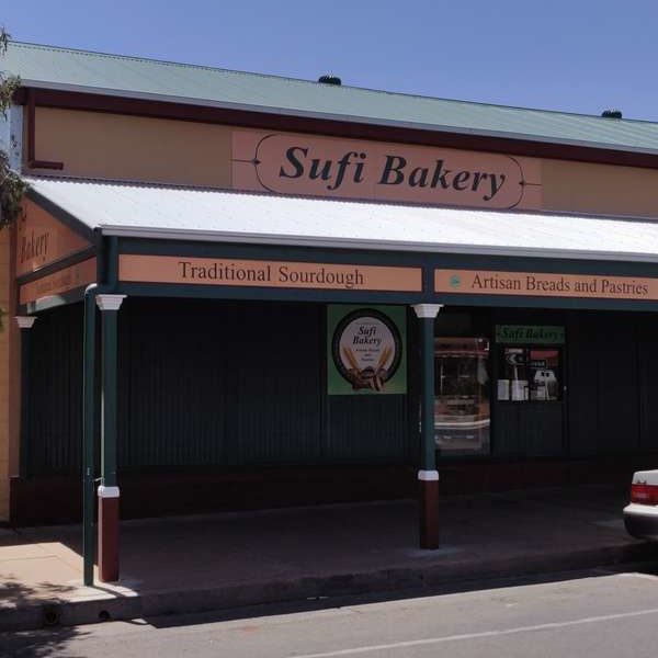 sufi bakery signage