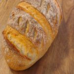 traditional white sourdough bread artisan