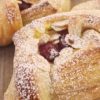 raspberry danish sourdough pastry